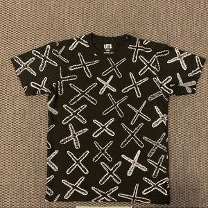 Kaws x Uniqlo All Over “X” Tee